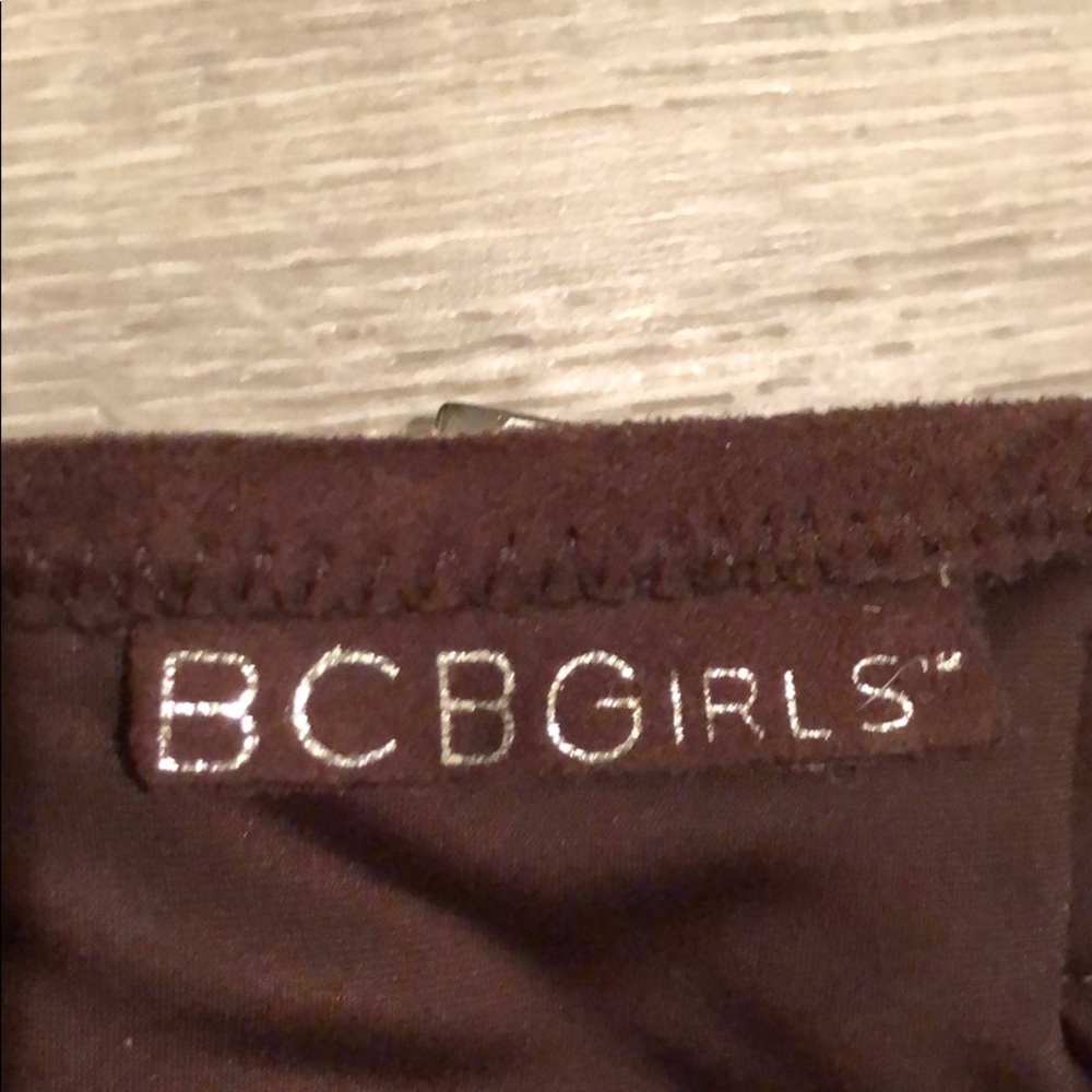 BCBGirls chocolate brown suede booties size 7 - Picture 8 of 8